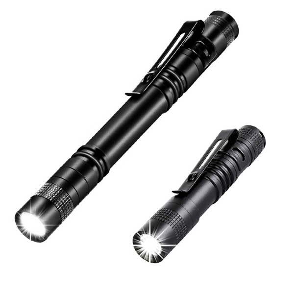 Pen Flashlight Manufacturer - 2*aaa Battery Led Torch