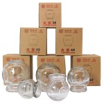 Fire Cupping Set Factory - Glass Cupping Jars 5 Size Mix