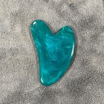 Gua Sha Tool Factory - Resin Massage Board Heart Shape