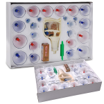Vacuum Therapy Set Supplier - 24pcs Cupping Machine Massage