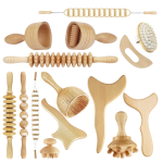Mushroom Massage Tool Factory - Wood Therapy Cellulite Massager
