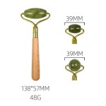 Jade Roller Set Supplier - Natural Green Jade Facial Therapy