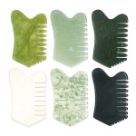 Jade Scalp Comb Supplier - Head Massage Gua Sha Comb