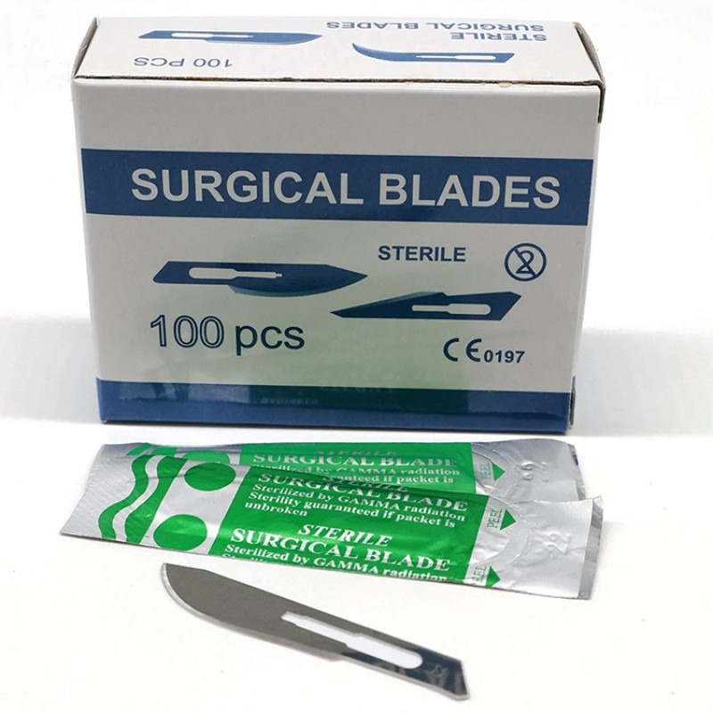 Surgical Blades Supplier - Sterile Stainless Steel 100pcs