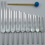 Chakra Tuning Fork Supplier - Gold Aluminum Alloy Set