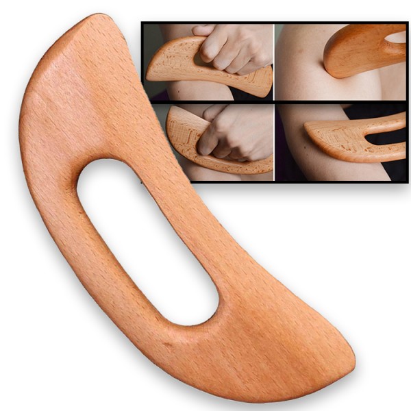 Wood Gua Sha Supplier - Lymphatic Drainage Massager