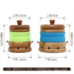Portable Moxa Box Supplier - Bamboo Moxibustion Box with Lid
