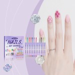 Nail Art Pen Supplier - 12 Colors Acrylic Drawing Set