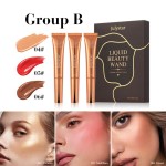 Liquid Blush Supplier - 3 PCs Pack Contour Highlighter Set