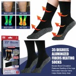 Heating Socks Supplier - Aluminized Fibers Blood Circulation