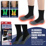 Heating Socks Supplier - Aluminized Fibers Blood Circulation