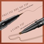 Eyebrow Pencil Manufacturer - 2 in 1 Double Sided Waterproof