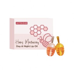 Lip Oil Supplier - Day Night Honey Hydrating 2 Pcs