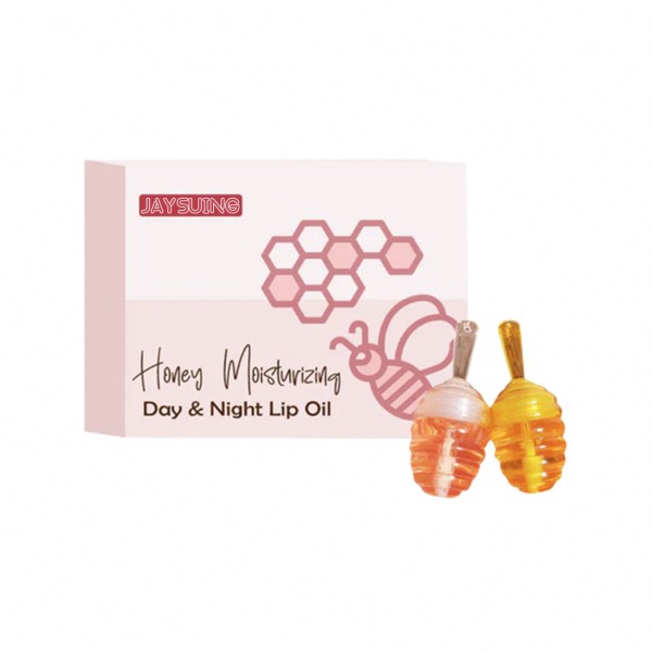 Lip Oil Supplier - Day Night Honey Hydrating 2 Pcs
