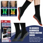 Heating Socks Supplier - Aluminized Fibers Blood Circulation