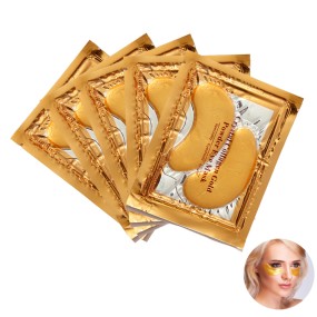 Under Eye Mask Factory - Hot Selling Collagen Crystal 24k Golden Puffy Eyes