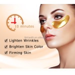 Under Eye Mask Factory - Hot Selling Collagen Crystal 24k Golden Puffy Eyes