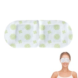 Dry Eye Steam Mask Factory - Winning Product Green Tea Warm Eyemask Satin