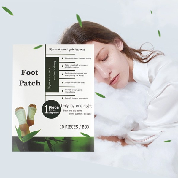 Detox Foot Patches Factory - Mint Tourmaline Variants for Deep Cleansing