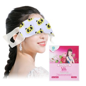 Self Heating Eye Mask Supplier - Relieve Fatigue Steam Spa