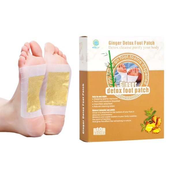 Ginger Detox Patch Supplier - Natural Herbal Foot Relief
