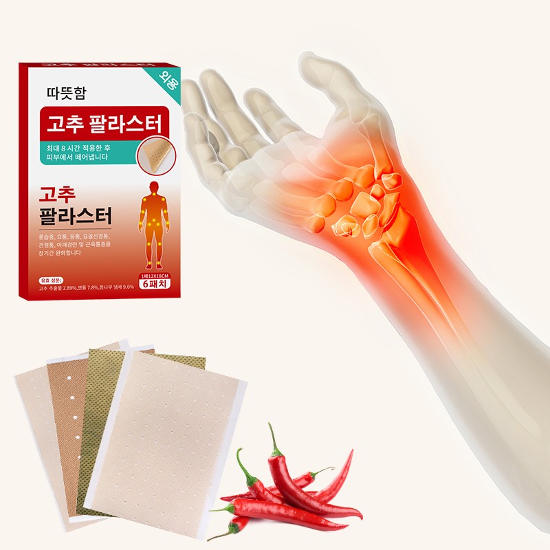 Capsicum Patch Supplier - Fast Effect Long Lasting 12x18cm