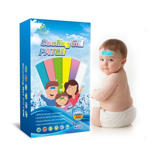 Cold Patch Supplier - Natural Herbal Baby Cooling