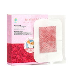 Detox Foot Patch Factory - OEM Natural Herbal Rose