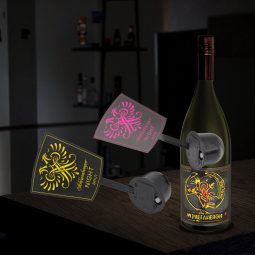 EL Panel Wine Labels Supplier - Customized for Wine Brand Promotion Bar