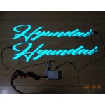 EL Car Sticker Supplier - Customizable Constant Flash Various Designs Windshields