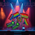 EL Advertising Poster Supplier - Voice-Activated Bar KTV Flash Sync Music Light