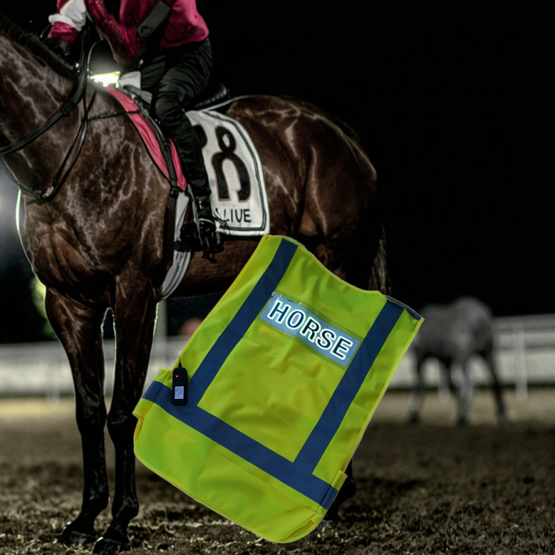 EL Luminous Safety Vest Supplier - Uniform Light No Glare Visible 200m Night