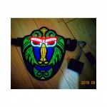 EL Sheet Mask Factory - Voice-Activated for KTV Nightclubs Electric Theme