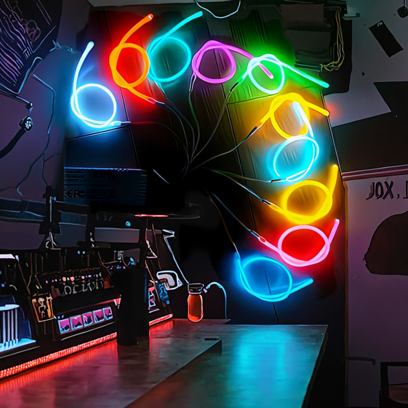 EL Wire Factory - Polar Light 3 5.0mm Super Bright Flexible 10 Colors