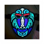 EL Sheet Mask Manufacturer - Voice Control Mode Nightclubs Bars Parties Lights