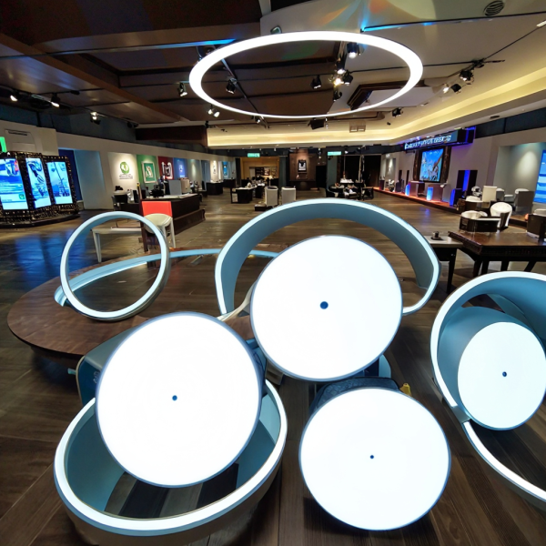 Circular EL Backlight Supplier - High Brightness Custom Size Color Durable