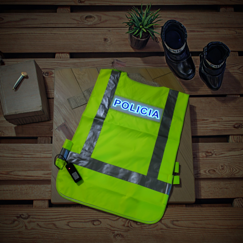 EL Light Safety Vest Manufacturer - Battery Inverter Outdoor Night Run Safety