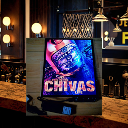 EL Advertising Poster Supplier - Electroluminescent for Alcohol Brands Whisky