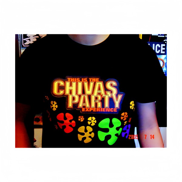 EL Flash T-SHIRT Supplier - Flexible EL Sheet 4 AAA Batteries Inverter CHIVAS