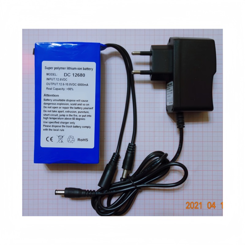 Lithium Battery Pack Factory - 12V 6800mAh Intelligent Charge Discharge Solar