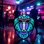 EL Sheet Mask Factory - Voice-Activated for KTV Nightclubs Electric Theme