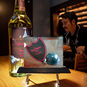 EL Bottle Label Factory - Customizable for Wine Promotion Bar KTV Design