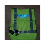 EL Safety Vest Supplier - Uniform Soft Light Reflective Dual Warning Eye-catching