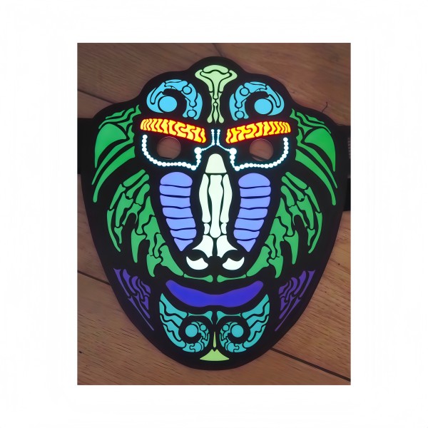 EL Sheet Mask Manufacturer - Voice Control Mode Nightclubs Bars Parties Lights