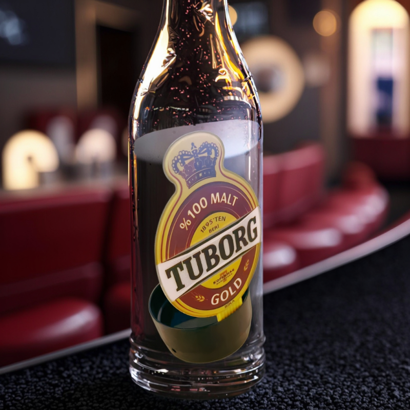 Flash Wine Bottle Label Factory - 100% Customized EL Sheet Brand Promotion