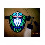 EL Sheet Mask Manufacturer - Voice Control Mode Nightclubs Bars Parties Lights