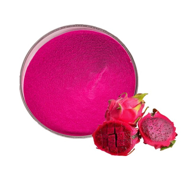 Bulk Red Organic Pink Pitaya Powder Dragon Fruit Juice Powder Spray Dragon Fruit Powder