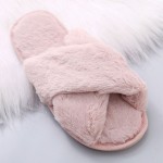 Slippers Manufacturer - Winter Home Shoes Ladies Soft Plush Furry