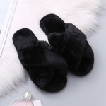 Slippers Manufacturer - Winter Home Shoes Ladies Soft Plush Furry