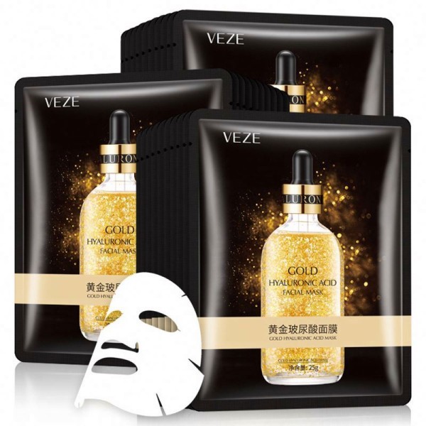 Face Mask Supplier - Factory Private Label 24k Gold Facial Mask